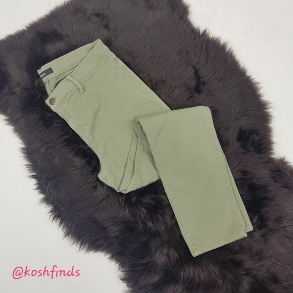 J Brand Rail Mid Rise Cropped Jean Garrison Sz 31 - Picture 4 of 7